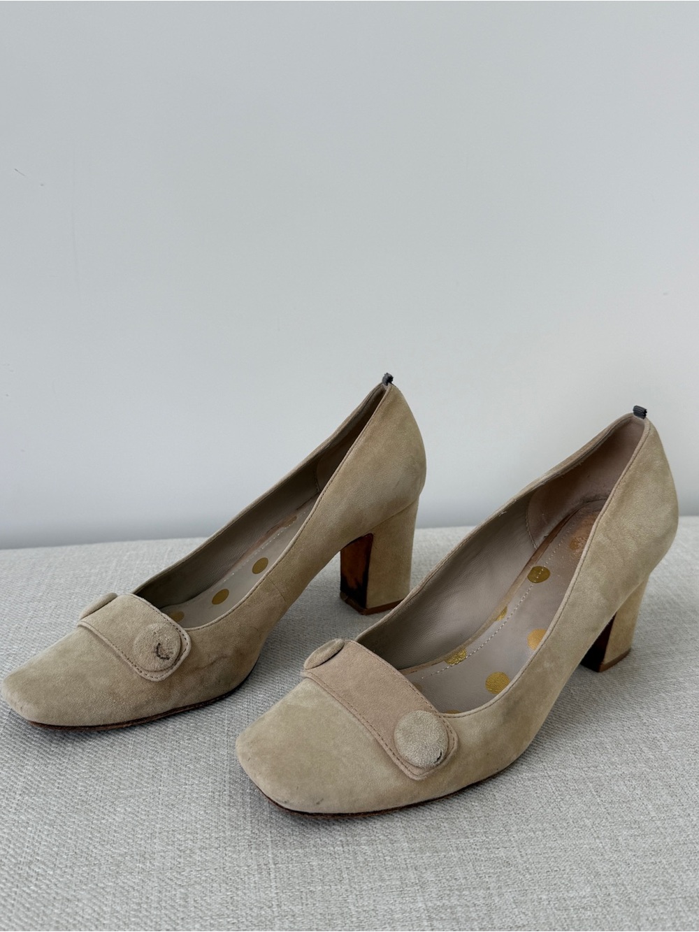 Boden Real Leather Suede Heels Size 41 / 9
